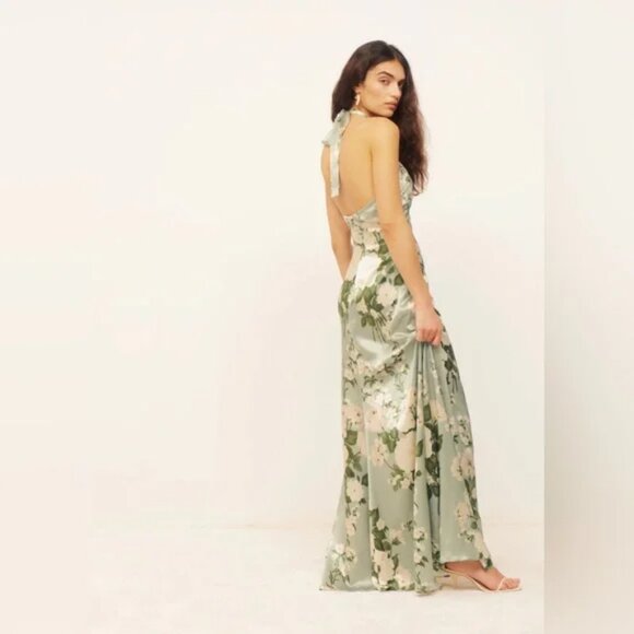 Reformation Veria Silk Dress - Picture 3 of 12